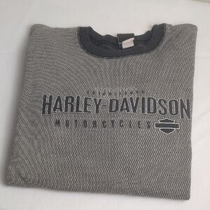 HARLEY DAVIDSON GREY SWEATER SIZE MEDIUM
